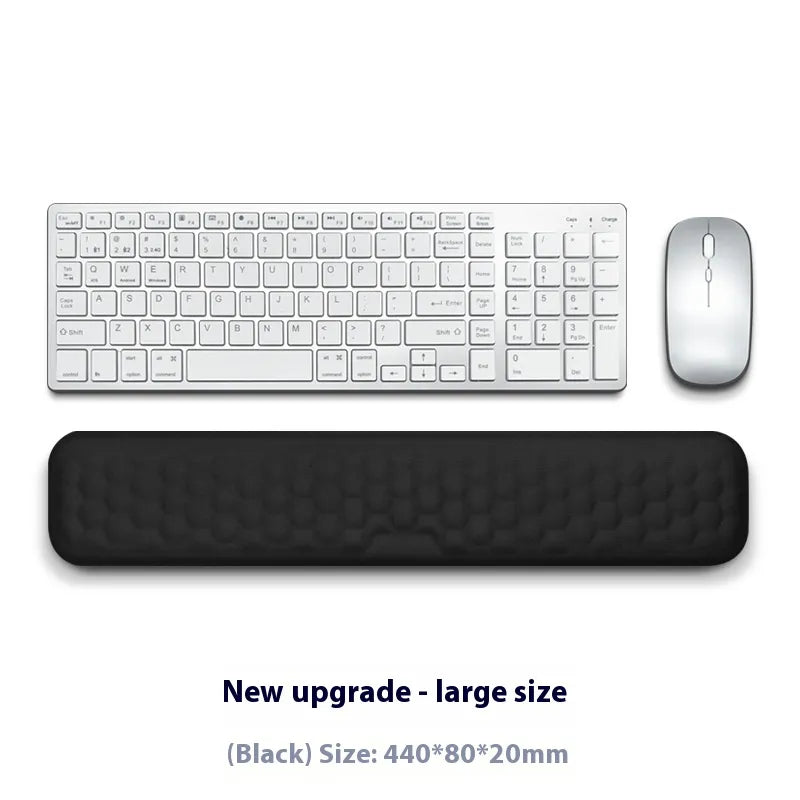 Memory Foam Mouse Wrist Rest Pad, Soft Cushion for Long Sessions Home Office Computer