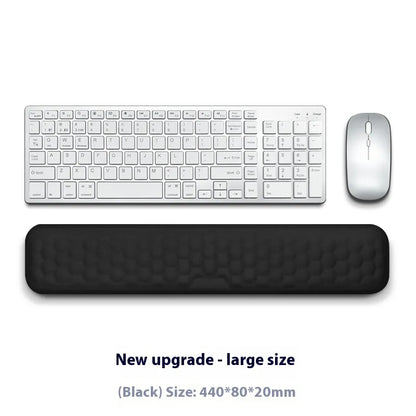 Memory Foam Mouse Wrist Rest Pad, Soft Cushion for Long Sessions Home Office Computer