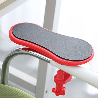 Rotating Desk Arm Support with Mouse Pad, Adjustable Forearm Rest Desk Clamp for Home Office