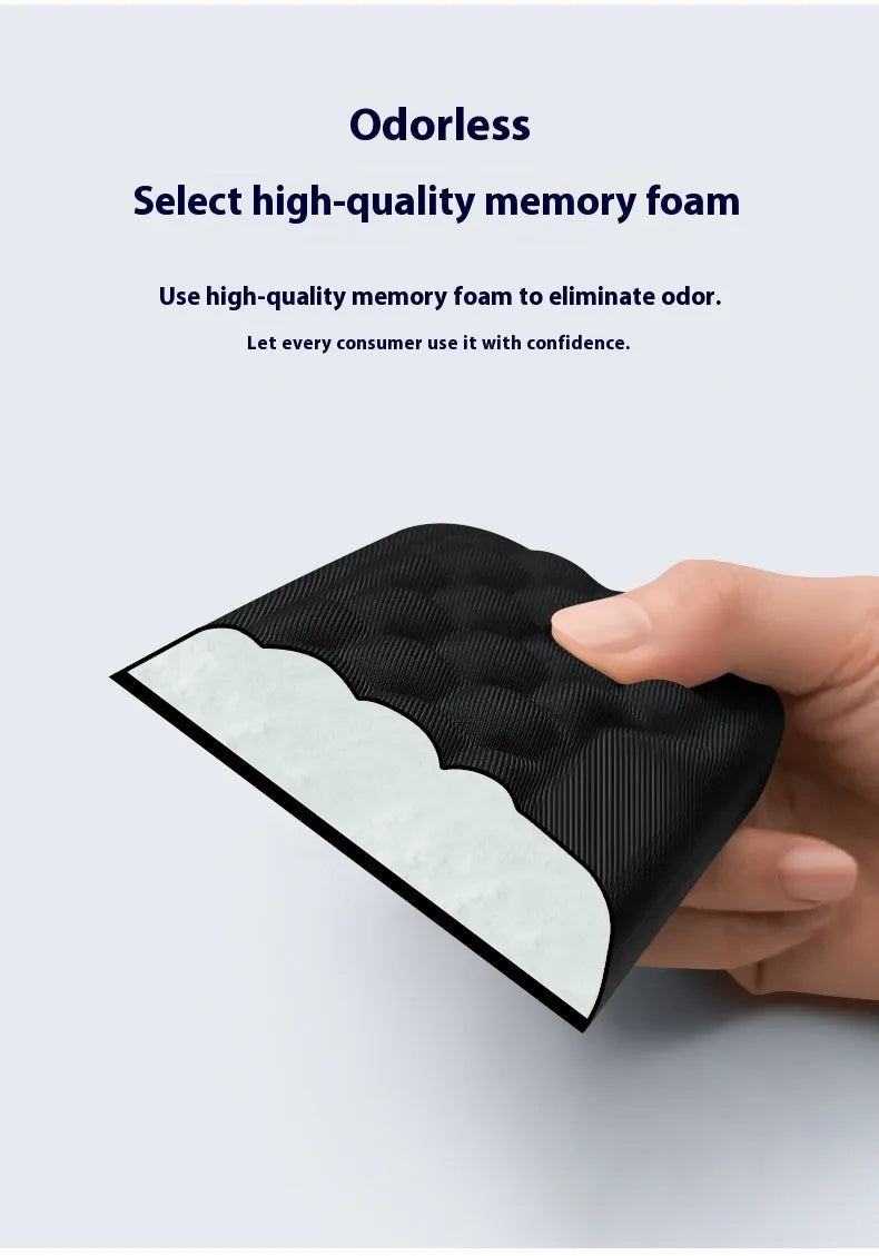 Memory Foam Mouse Wrist Rest Pad, Soft Cushion for Long Sessions Home Office Computer