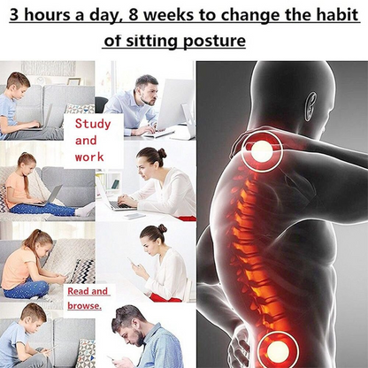 Posture Corrector with Back Support, Adjustable Shoulder Brace Belt for Men and Women Home Office Workers