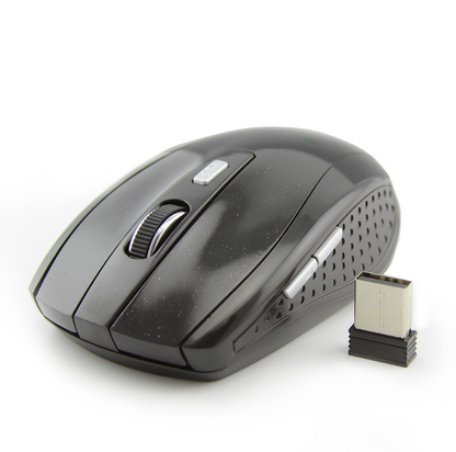 Wireless USB Computer Mouse, Plug and Play Optical Mouse for PC Mac Laptop Chromebook Home Office