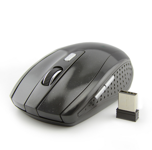 Wireless USB Computer Mouse, Plug and Play Optical Mouse for PC Mac Laptop Chromebook Home Office