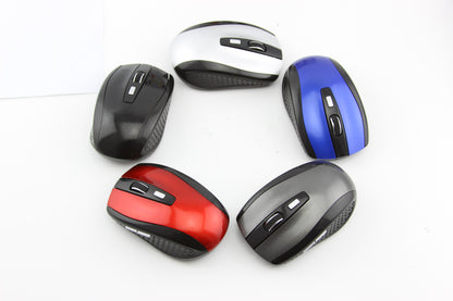 Wireless USB Computer Mouse, Plug and Play Optical Mouse for PC Mac Laptop Chromebook Home Office