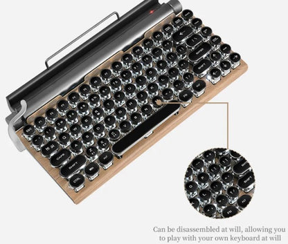 RGB Tenkeyless Mechanical Gaming Keyboard, TKL Hot-Swap Compact USB Wired for PC Mac Gaming Programming