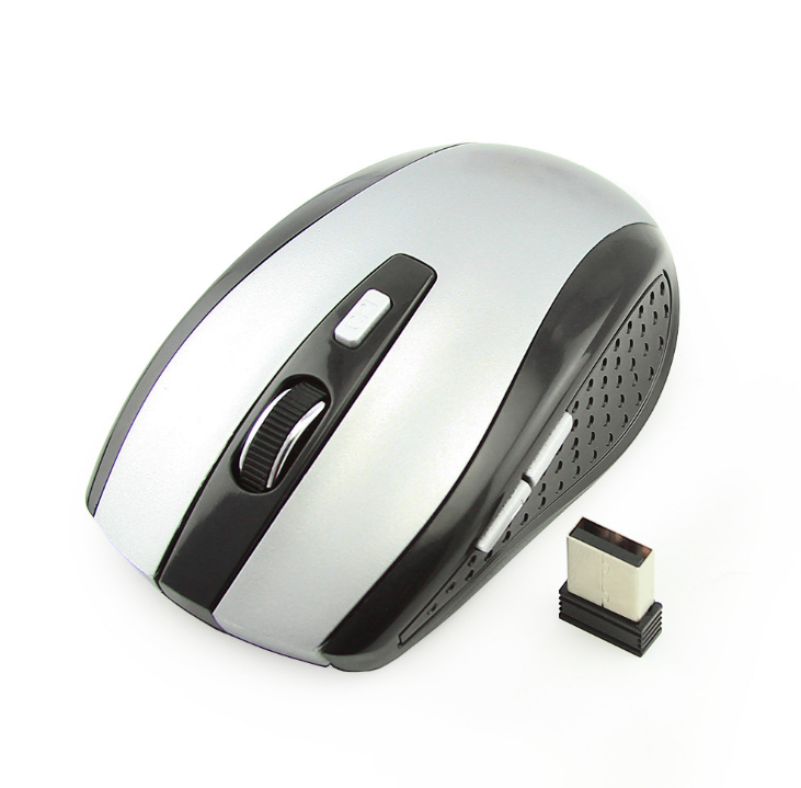 Wireless USB Computer Mouse, Plug and Play Optical Mouse for PC Mac Laptop Chromebook Home Office