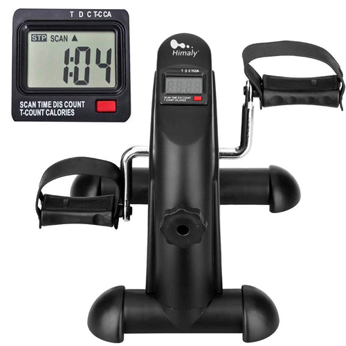 Mini Under Desk Pedal Exerciser Bike, Portable Foot Cycle for Office Home Senior Use